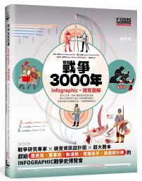 戰爭3000年【infographic・視覺圖解】:60大主題,250+個視覺資訊設計圖,從拉美西斯的卡疊石之戰到俄烏戰爭,快速掌握全球地緣政治、軍備競賽發展史